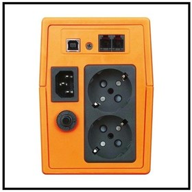 Resim MAKELSAN LION 2200VA Line Interactive UPS (2x9A Akü) 