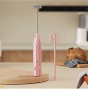 Resim Turcoshop11 Pembe Hz-818 Kablosuz 3 Hızlı Şık Çırpıcı Type-c Hızlı Şarj Diğer 