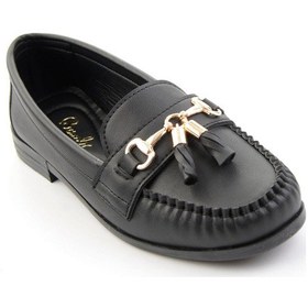 Resim Siyah Kadın Loafer Ayakkabı K01140006209 