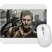 Resim Baskı Dükkanı The Walking Dead Daryl Zombi Avcısı Mouse Pad 