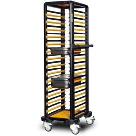 Resim Gastrolley Tekli Gn Küvet Taşıma Arabası 150 (EtRafı Açık) 53 x 71 x 174 (cm) 