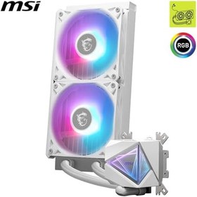 Resim MSI MAG CoreLiquid I240 240mm Beyaz İşlemci Sıvı Soğutucu 