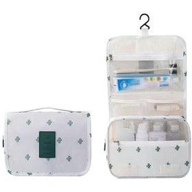 Resim Yifomall Erkek Seyahat Çantası - Katlanabilir Askılı Çok Amaçlı Banyo Organizer 