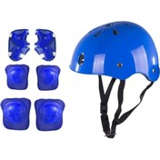 Resim F-Sports Kaliteli Kask Ve Dizlik Dirseklik, Ellik Full Set 