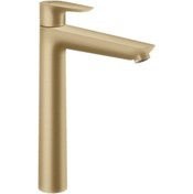 Resim Hansgrohe Talis E Lavabo Bataryası 240 Sifon Kumandalı, Mat Bronz 71716140 