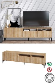 Resim Decormet Ross Tv Sehpası Safir Meşe -dec-20047 
