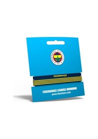 Resim Fenerbahçe Lisanslı 2024/25 A Takım Polo Yaka Gri T-shirt + Bileklik Set Ahşap Kutulu Gri - Sarı 