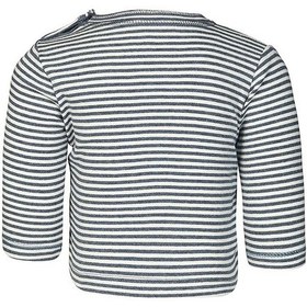 Resim Organicera Organik Uzun Kollu Tshirt,Indıgo ((435388619) Çok Renkli 