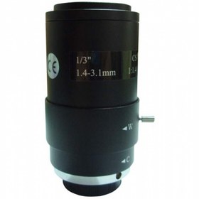 Resim 1.4mm-3.1mm Arası Manual Zoom Ekstra Geniş Açı Cs Lens 