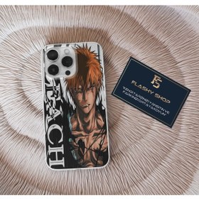 Resim Flashy Shop Iphone 11 Uyumlu Bleach Ichigo Kurosaki Tasarımlı Şeffaf Kılıf 