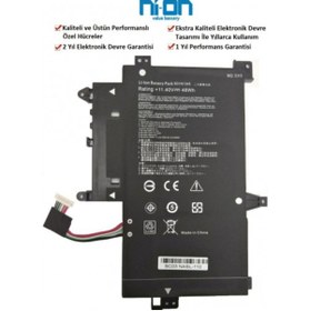 Resim NION Asus Transformer Book Flip TP500LB-DN055H uyumlu Notebook Batarya - Pil 