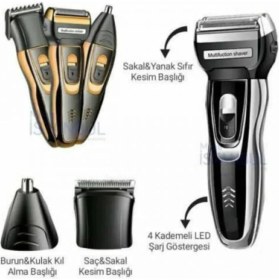 Resim Daylink Enfago Daylınk RD-595 Üç Başlıklı Tıraş Makinesi 