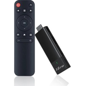 Resim Monyee Xs97 S3 Android 10.0 Akıllı Tv Kutusu, 4k Video Ve Ses Destekli, Uzaktan Kumandalı 