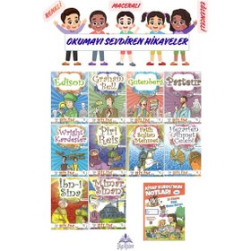 Resim 4 .sınıf Öğrencileri İçin Zevkle Okuyacağı 10 Lu Hikaye Seti -8 Kitap Okuma Not Defteri Hediyeli 