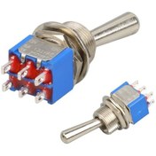 Resim Ic-148g Toggle Switch On-off Ø12mm Mts-202l-179354 