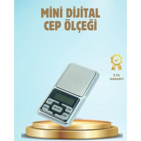 Resim TKÇ 300 gr Hassas Cep Terazisi Mavi Işıklı LCD Ekranlı 