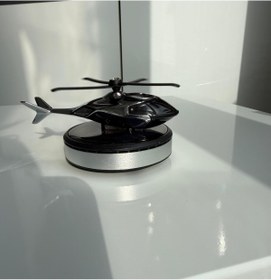 Resim MeviDecor Güneş Enerjili Hareketli Helikopter - Premium Araç Aksesuarı 