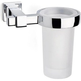 Resim System Diş Fırçalık Cr Krom - Şeffaf 