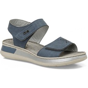 Resim Polaris 166947.z5fx Lacivert Kadın Düz Sandalet 000000000101986593 Lacivert 