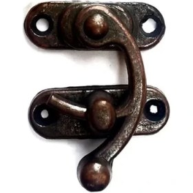 Resim Yay Gözü, Ahşap Kutu Klipsi - Minik 20X24 Mm, Antik, 100 Adet 