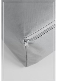 Resim Vedsey 3'lü Set & 50x25x20 Cm Boy Baza Altı Gri Hurç & Dolap İçi - Sandık İçi Düzenleyici Gri 