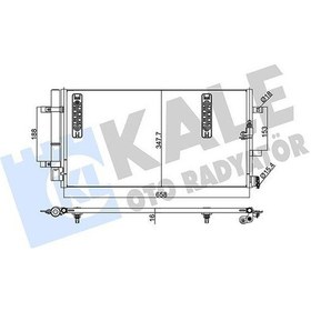 Resim Kale 375800 - Klima Kondenseri A4-a5-a6-a7-q5 Al/al 645 344x16 