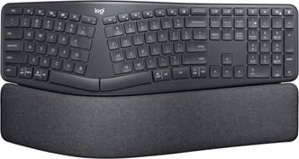 Resim Logitech Ergo K860 Bilek Destekli Kablosuz İngilizce Klavye 