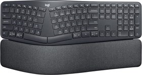 Resim Logitech Ergo K860 Bilek Destekli Kablosuz İngilizce Klavye 