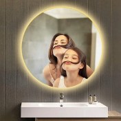 Resim Toprak Dekor 65 cm Ledli Banyo Aynası 