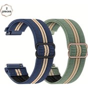 Resim Gateesat Samsung Galaxy Watch 7 6 5 4 40mm 44mm Esnek Bant Mixed Color 1 20mm Kadın Kol Saati Kayışı 