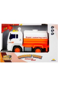 Resim Maxx Wheels Sesli ve Işıklı Çevre Araçları 20 Cm. - Su Tankeri 