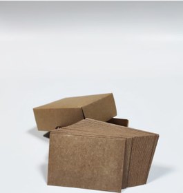 Resim KurumsalMatbaa Kraft Kartvizit Boş 5,5 X 7,5 Cm (200) Adet Kutulu (0,24 KG) 