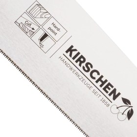 Resim Kirschen 4410270 Mantar Saplı Temiz Kesim Testere 270 mm (17TPI) 