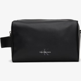 Resim Calvin Klein Jeans Monogram Soft Erkek Siyah El Çantası 
