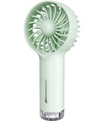 Resim Mini Taşınabilir El Tipi Vantilatör, Şarj Edilebilir Küçük Vantilatör Yeşil, 