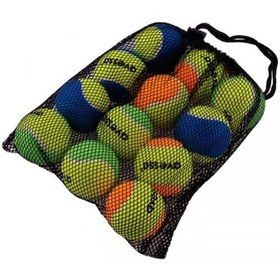 Resim Avessa Renkli Tenis Topu Fileli 12'Li Tt400 