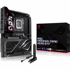 Resim Asus ROG Maximus Z890 Hero BTF DDR5 (9200MHz)OC M.2 HDMI\u002FUSB-C PCIe 5.0 1851P ATX Anakart 