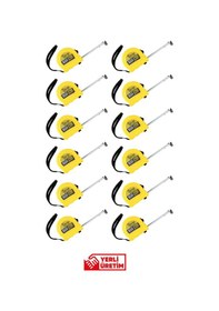 Resim 5104 Şerit Metre 8mt X 25 Mm - 12 Adet 8 M 