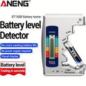 Resim ANENG LCD Ekran C AA AAA D N 9V 1.55V Evrensel Düğme Pil Test Cihazı Volt Kapasite Kontrol Dedektör Kapasitans Aracı Pil Olmadan, ABS Reçine, 0.1 Ölçüm Hassasiyeti, Şarj Edilmemiş Güç Modu 