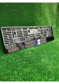 Resim Pleksi Otomobil Plakalık Ahenk Model Bmw M Logolu Uyumlu 