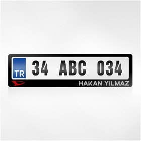 Resim BK Isimli Daihatsu Logolu Plakalık 