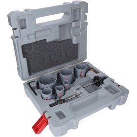 Resim Bosch 10 Parçalı BiMetal 22-64 mm Panç Seti - 2607011477 