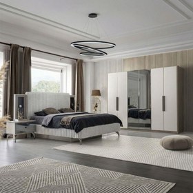 Resim Sonat 6 Kapılı Bazalı Yatak Odası Takımı 