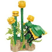 Resim Mega Blok Çiçek ve Altın Scarab 148 Parça 