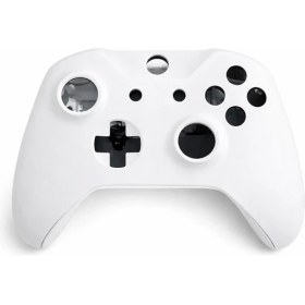 Resim Cosmostech Xbox One & One S 8. Nesil Kol Kasası Cover – Beyaz Renk Ön + Arka Gövde Değişim Kapağı 