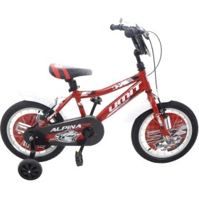 Resim Ümit Alpina 16 Jant V Bmx Erkek Çocuk Bisikleti Kırmızı Vitessiz Çocuk Bisikleti 