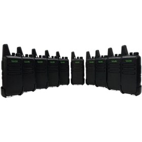 Resim wl WLN El Telsizi KDC5T 10'lu Full Paket Kulaklık hediyeli 