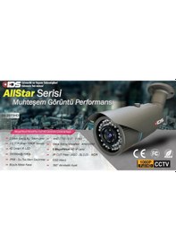 Resim IDS DS-2073HD-SET8-1TB 8 Kameralı 1080P Full HD 5 MP Sony Lensli Kamera Seti - 2073 