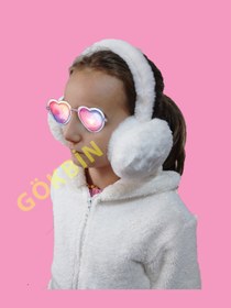 Resim Gökbin Kadın Genç Kız Erkek Çocuk Peluş Kulaklık Kışlık Kulaklık Renkli trend 