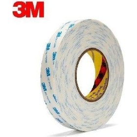 Resim 3m Ekstra Güçlü Çift Taraflı Köpük Bant Beyaz - 15 Mm Genişlik - 